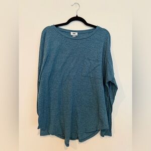 Old Navy Teal Long Sleeve Top